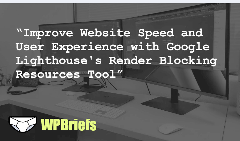 Speed testing is crucial for evaluating website performance. Google Lighthouse offers an opportunity to improve page speed by eliminating render blocking resources. Restyling menu titles in WordPress can have accessibility issues. WordPress 6.3 RC2 is available for testing, but not recommended for production sites. Stay tuned for more updates!